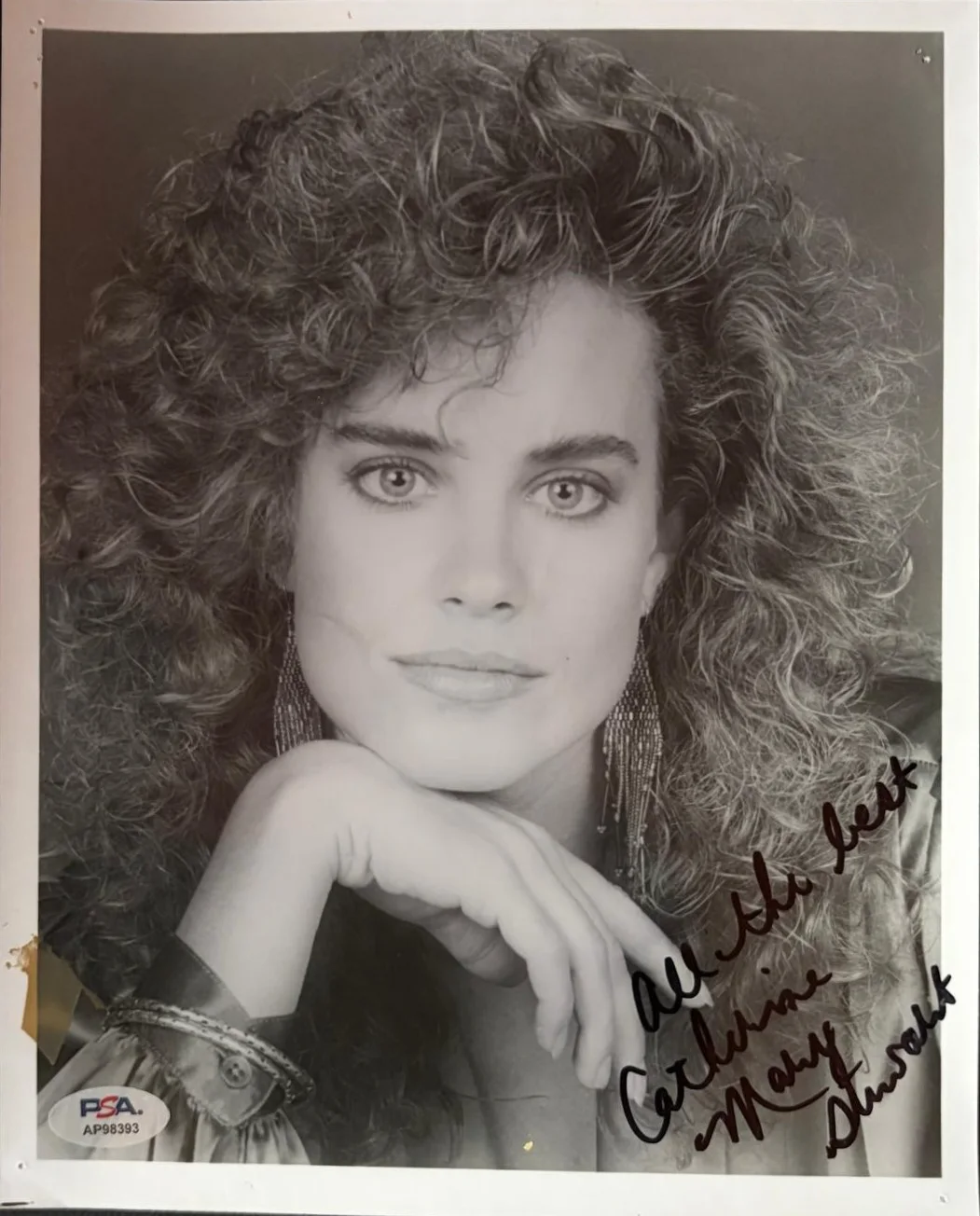 Catherine Mary Stewart — CATHERINE MARY STEWART SIGNED AUTOGRAPHED 8X10 PHOTO RARE PSA COA B