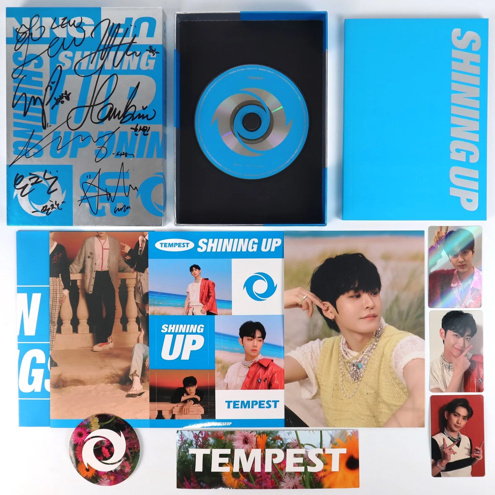 Tempest - Shining Up [Moonlight Ver.] Signed Mini Album CD Promo 2022 K-Pop, изображение 2