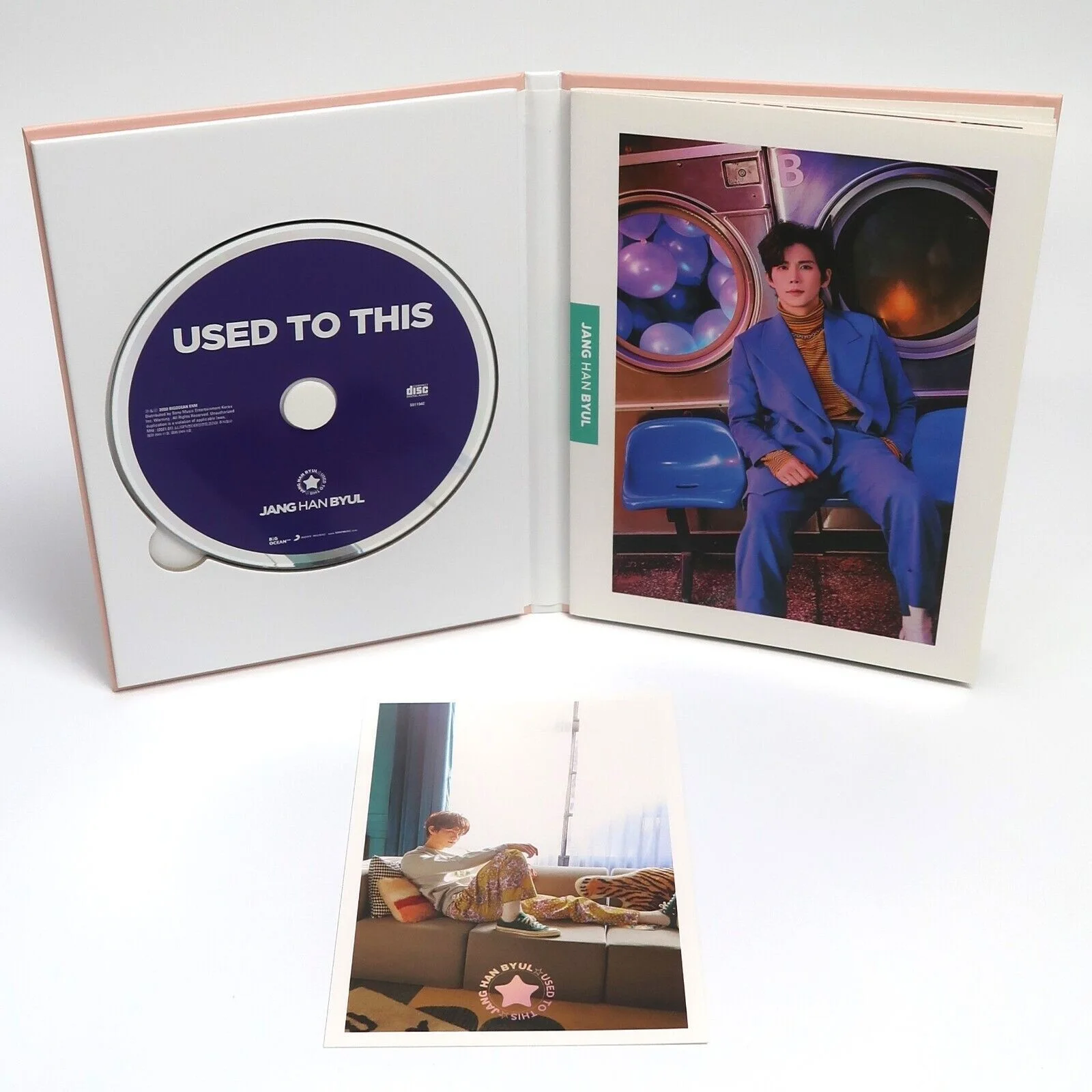 Jang Han Byul - Used To This Single Album Signed Promo CD LedApple 2020 K-Pop, image 3