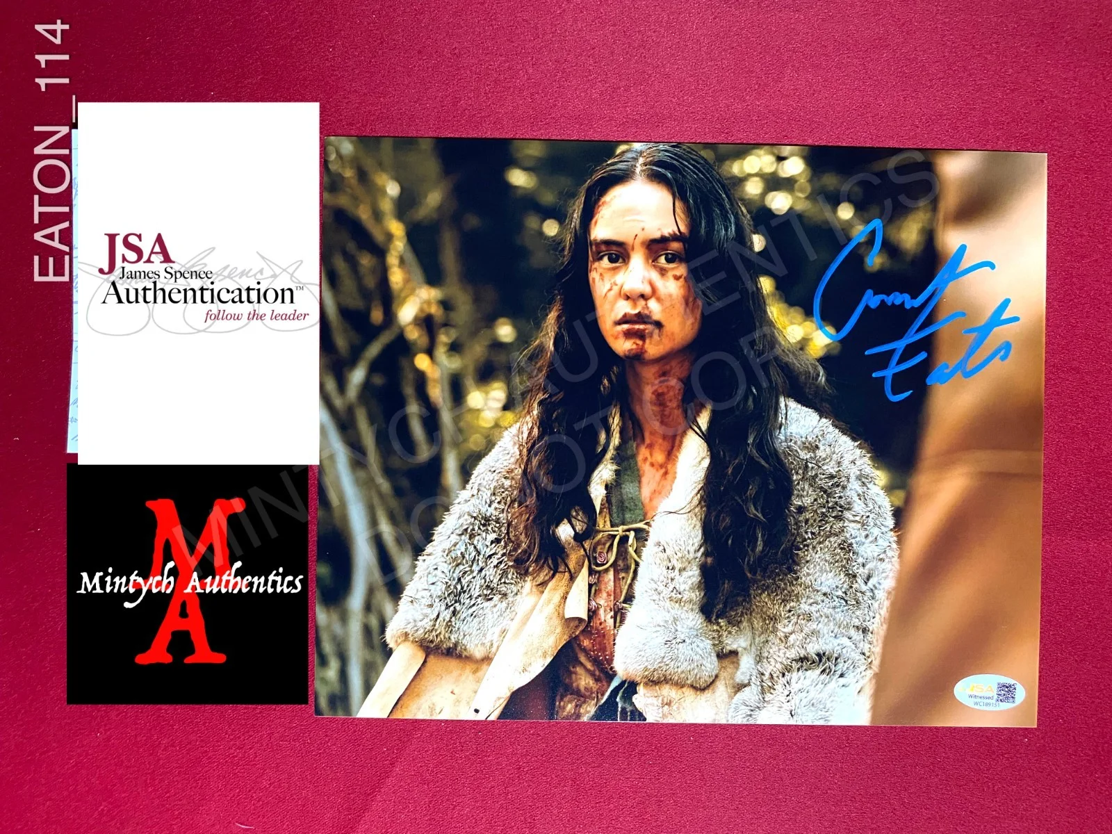 Courtney Eaton — Courtney Eaton autographed signed 8x10 photo Yellowjackets Teen Lottie JSA COA