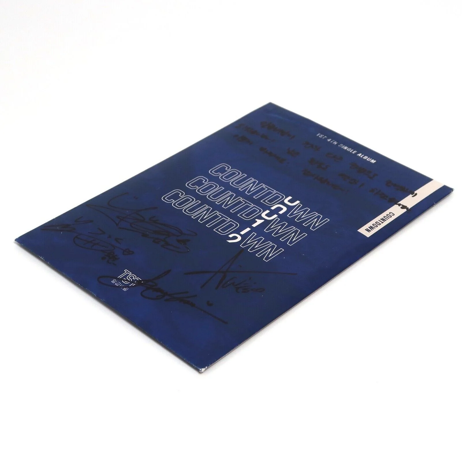 TST - Countdown 4th Single Album Signed Autographed CD Promo K-Pop 2020, image 3