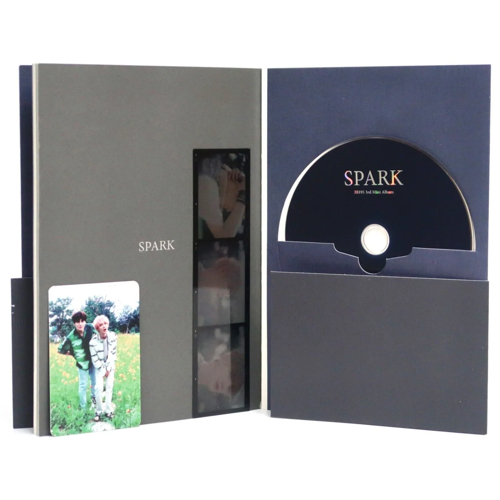 JBJ95 - Spark [Chapter 2] 3rd Mini Album Signed CD Promo 2019 Kenta Sanggyun, image 3