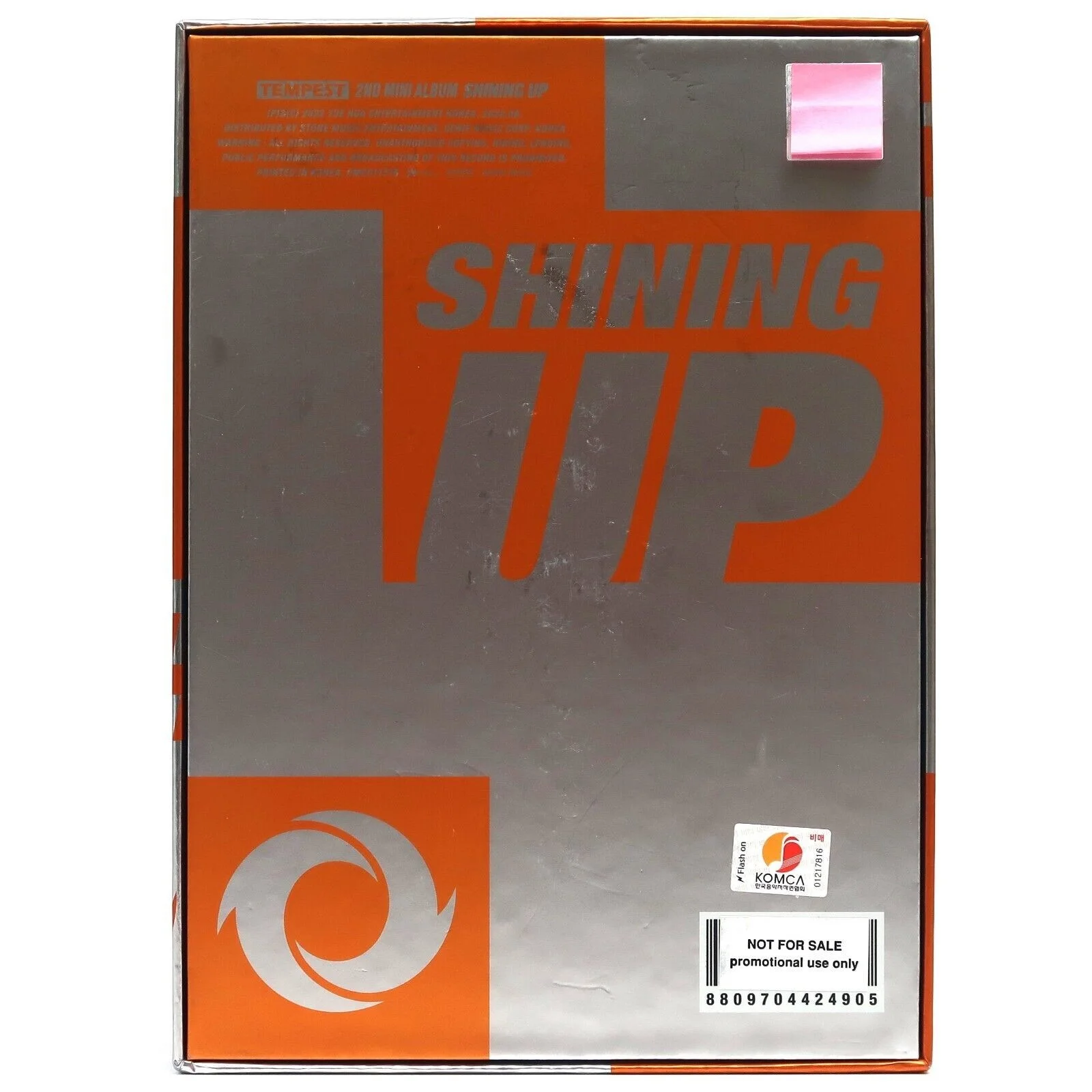 Tempest – Shining Up [Sunlight Ver.] Signed Mini Album CD Promo 2022 K-Pop, изображение 2