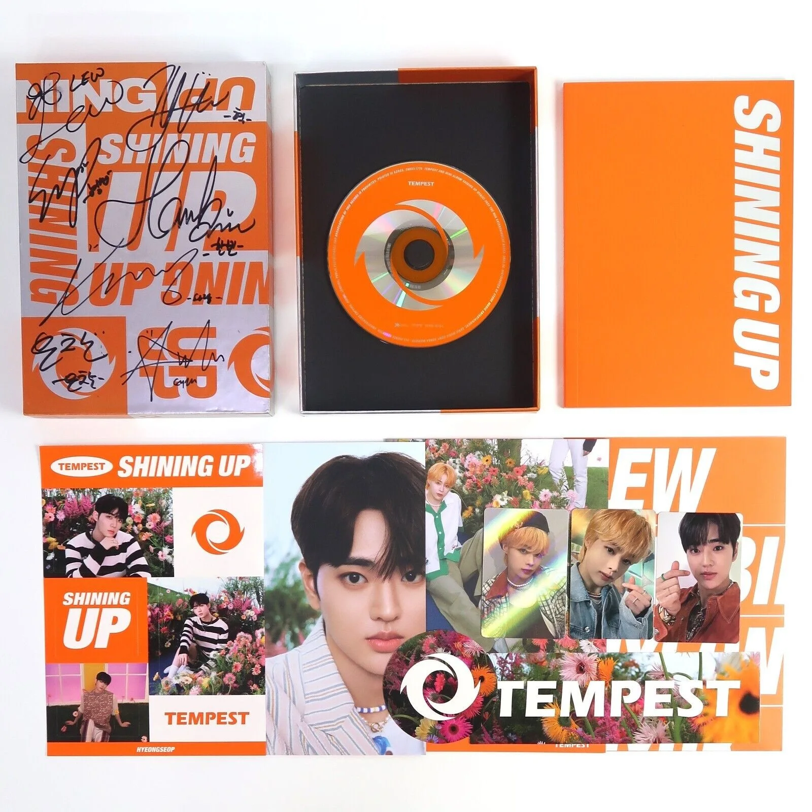 Tempest – Shining Up [Sunlight Ver.] Signed Mini Album CD Promo 2022 K-Pop, изображение 3