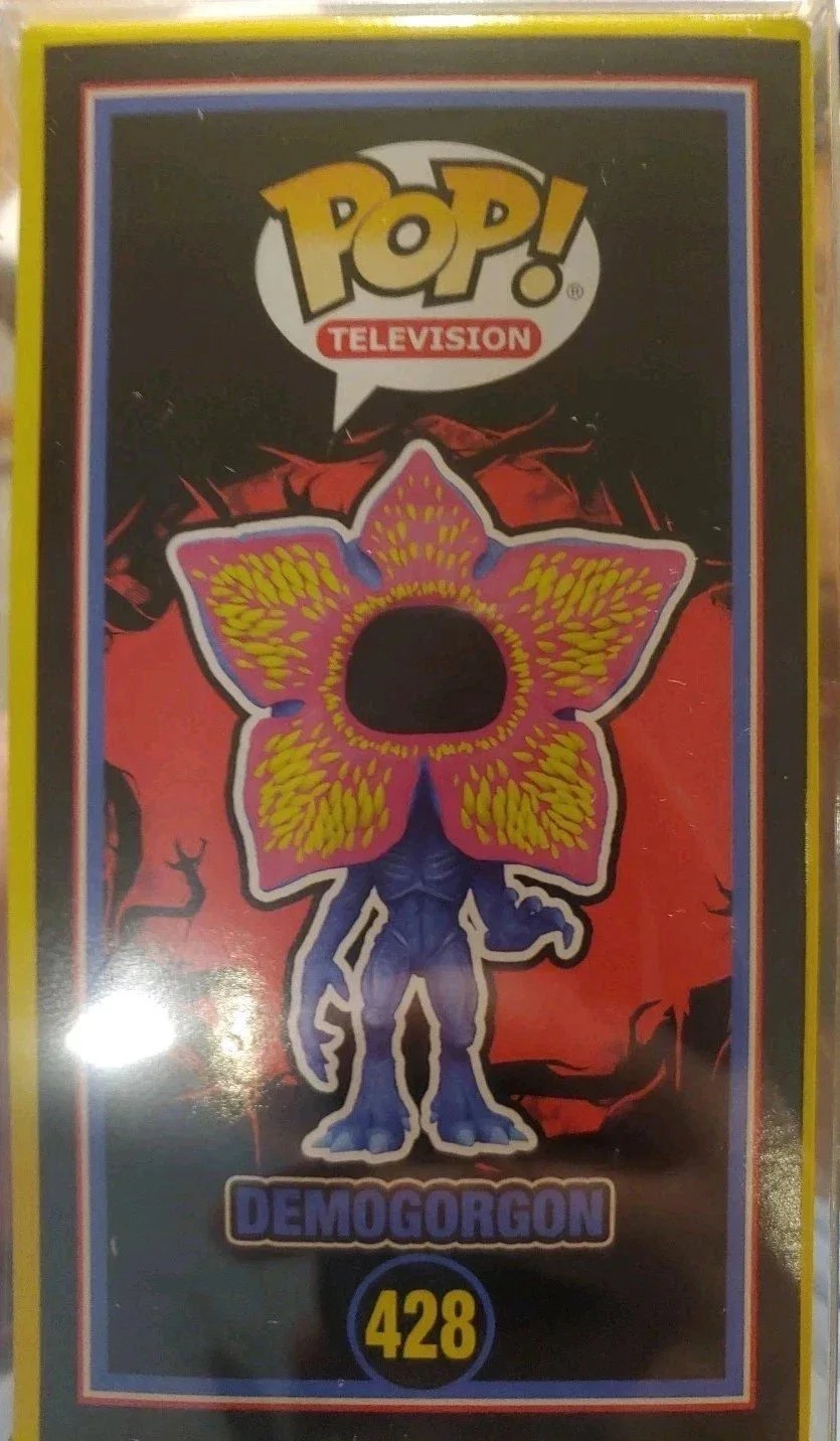MARK STEGER — MARK STEGER SIGNED DEMOGORGON GLOW IN THE DARK FUNKO POP 428 STRANGER THINGS 029, image 4