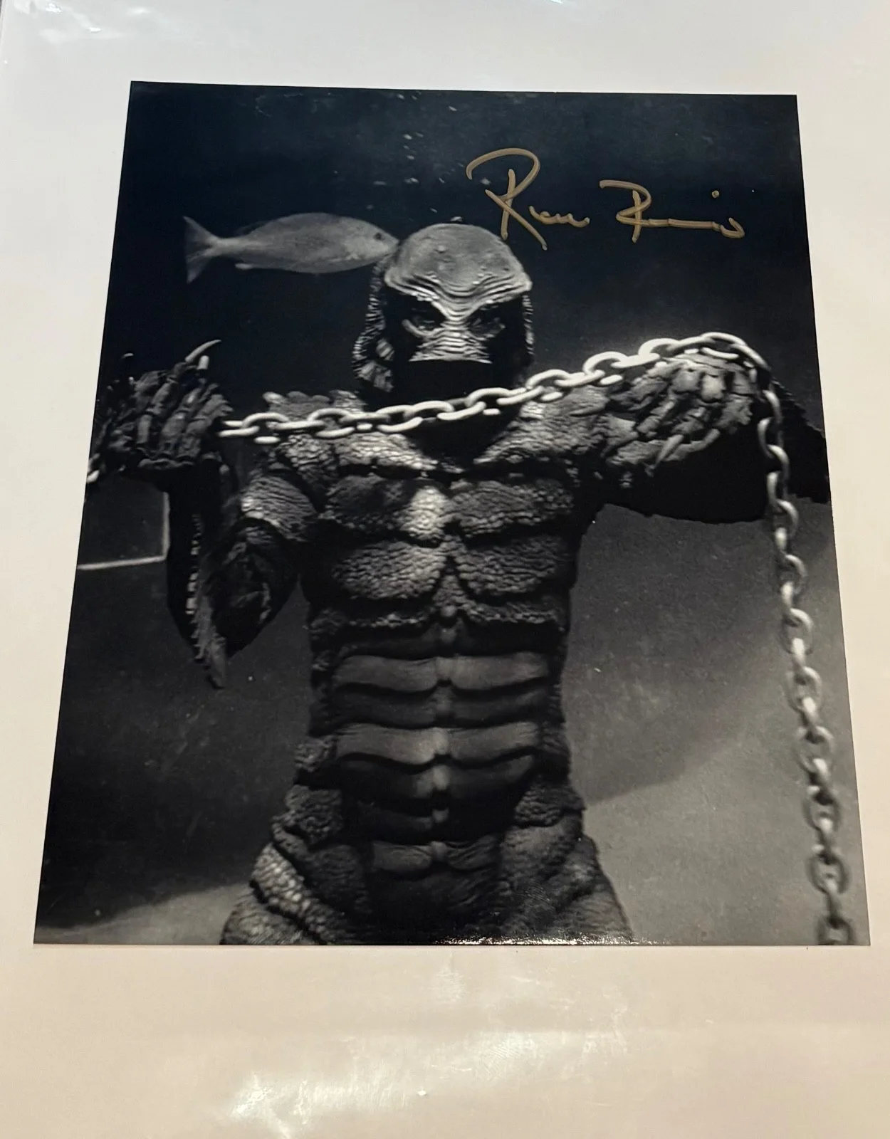 Ricou Browning — Ricou Browning Signed 8”x10” Picture Comes With Certificate of Authenticity