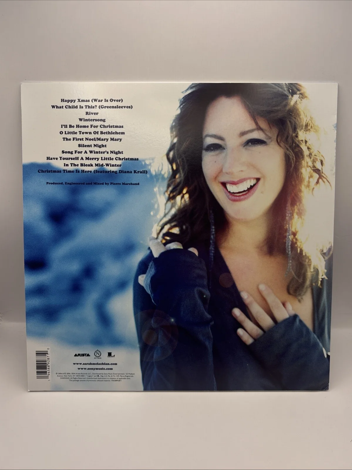 SARAH MCLACHLAN AUTOGRAPHED SINGED WINTERSONG VINYL, image 4