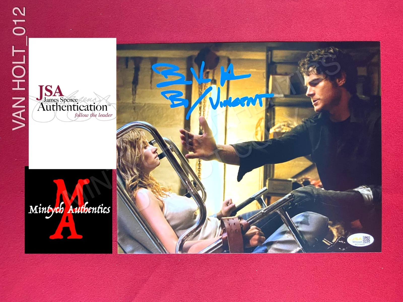 Brian Van Holt — Brian Van Holt autographed signed 8x10 photo House of Wax JSA COA
