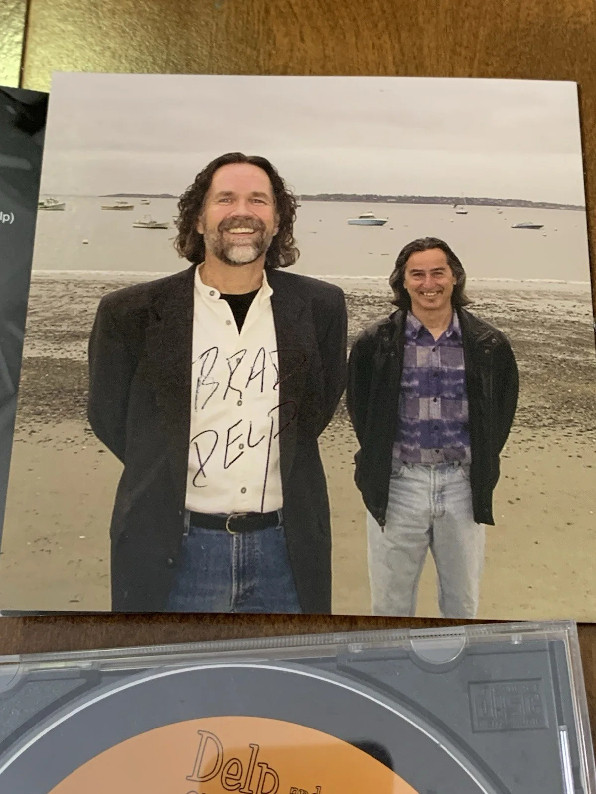 RARE Brad Delp (BOSTON) Signed CD & WZLX Archive - 2003 Event Provenance, image 3