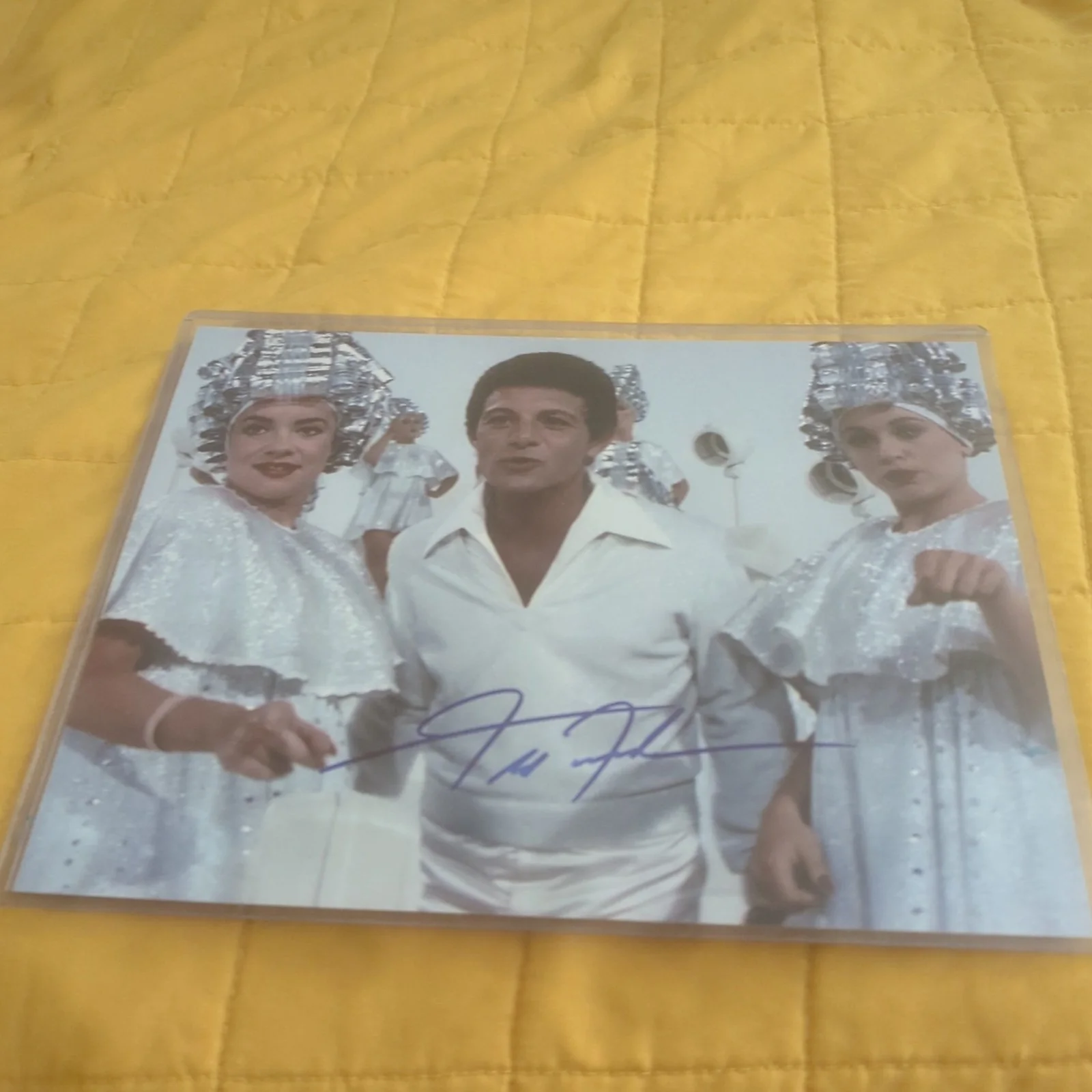 FRANKIE AVALON SIGNED 8x10 PHOTO ACTOR SINGER AUTOGRAPHED GREASE MOVIE LOA, изображение 3
