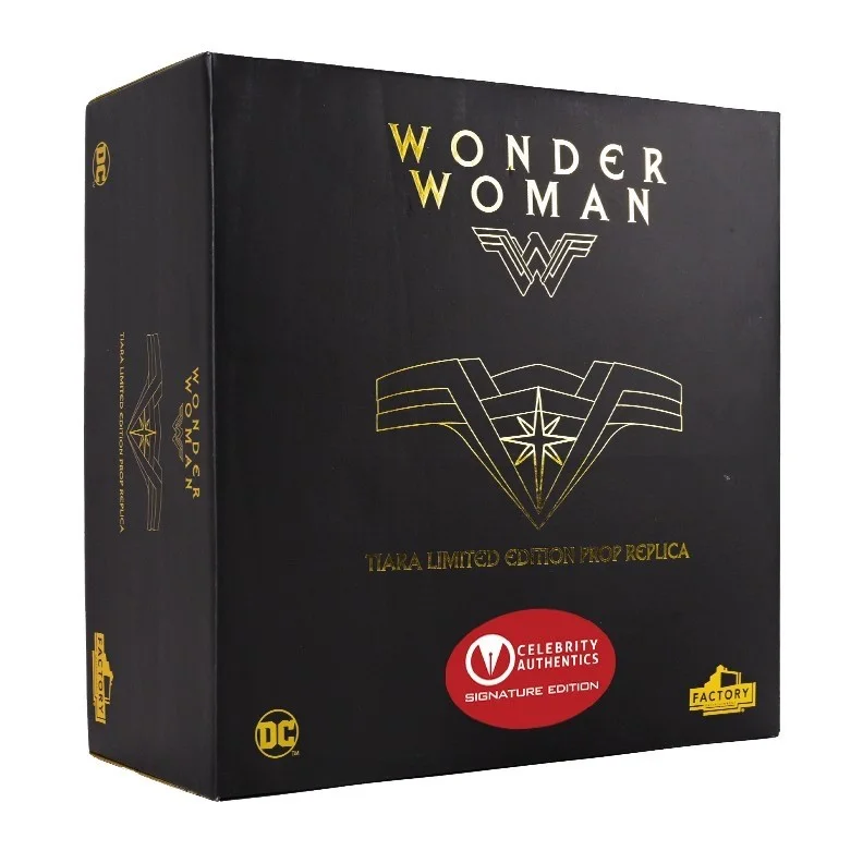 Gal Gadot — Gal Gadot Autographed Factory Entertainment Wonder Woman Tiara with Inscription, изображение 5