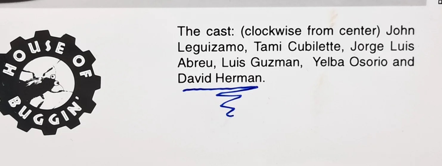 David Herman — David Herman Signed 8 x 10 Genuine Black & White Photo House of Buggin' Cast, image 3