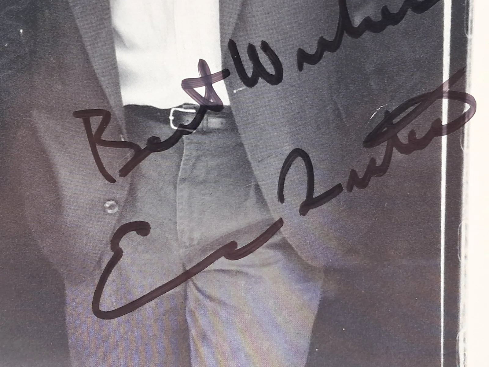 Eric Lutes — Eric Lutes Signed 8 x 10 Black & White Photo Print Sit-Com Actor-Issues READ, image 2