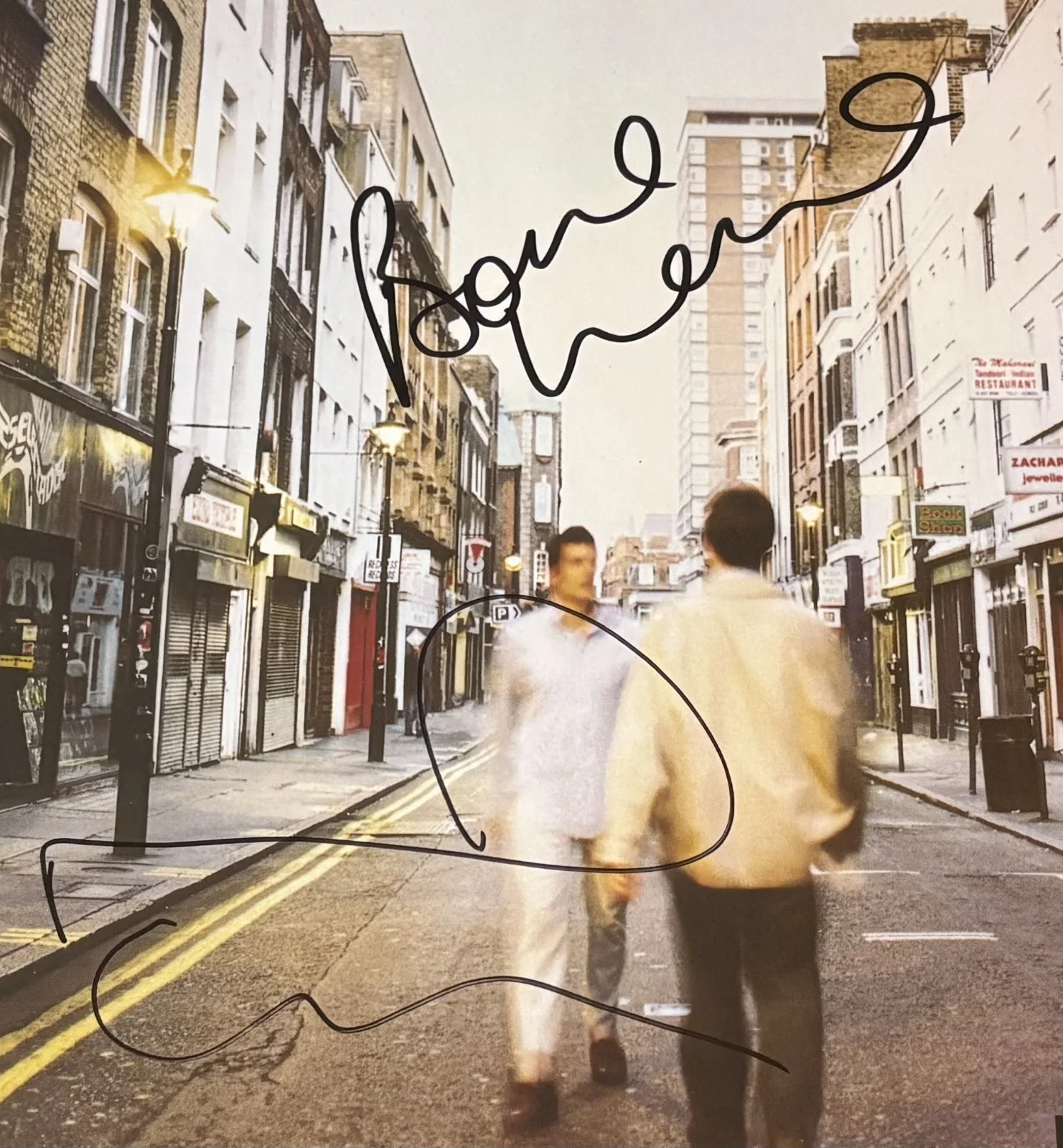 Noel Gallagher, Paul Bonehead Arthurs — Noel Gallagher & Bonehead Signed OASIS "What's The Story" Vinyl Album+LP *PROOF*, изображение 2