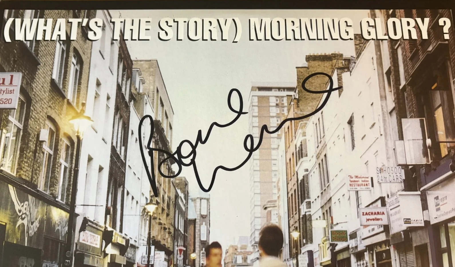 Noel Gallagher, Paul Bonehead Arthurs — Noel Gallagher & Bonehead Signed OASIS "What's The Story" Vinyl Album+LP *PROOF*, изображение 4