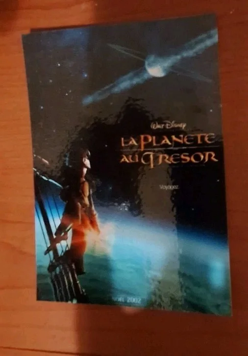 Classic Style Disney "Treasure Planet" 2002 Premium Reproduction Postcard, image 2