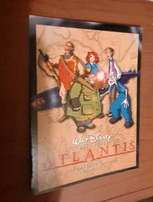 Classic Style Disney "Atlantis: The Lost Empire" Premium Reproduction Postcard, image 2