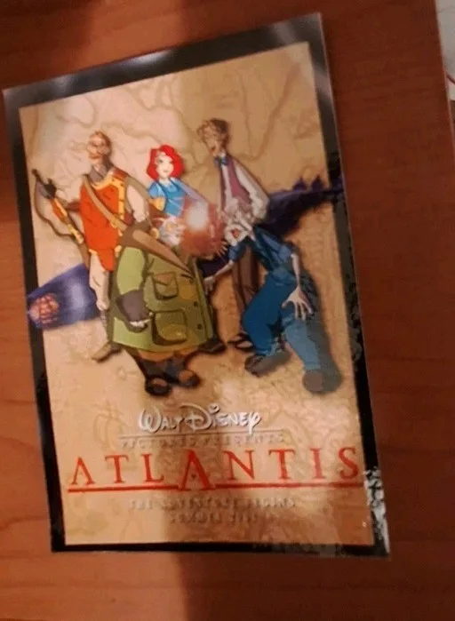 Classic Style Disney "Atlantis: The Lost Empire" Premium Reproduction Postcard, image 3