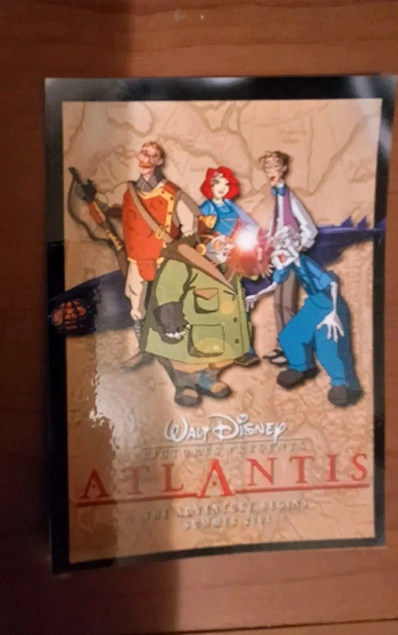 Classic Style Disney "Atlantis: The Lost Empire" Premium Reproduction Postcard, image 5
