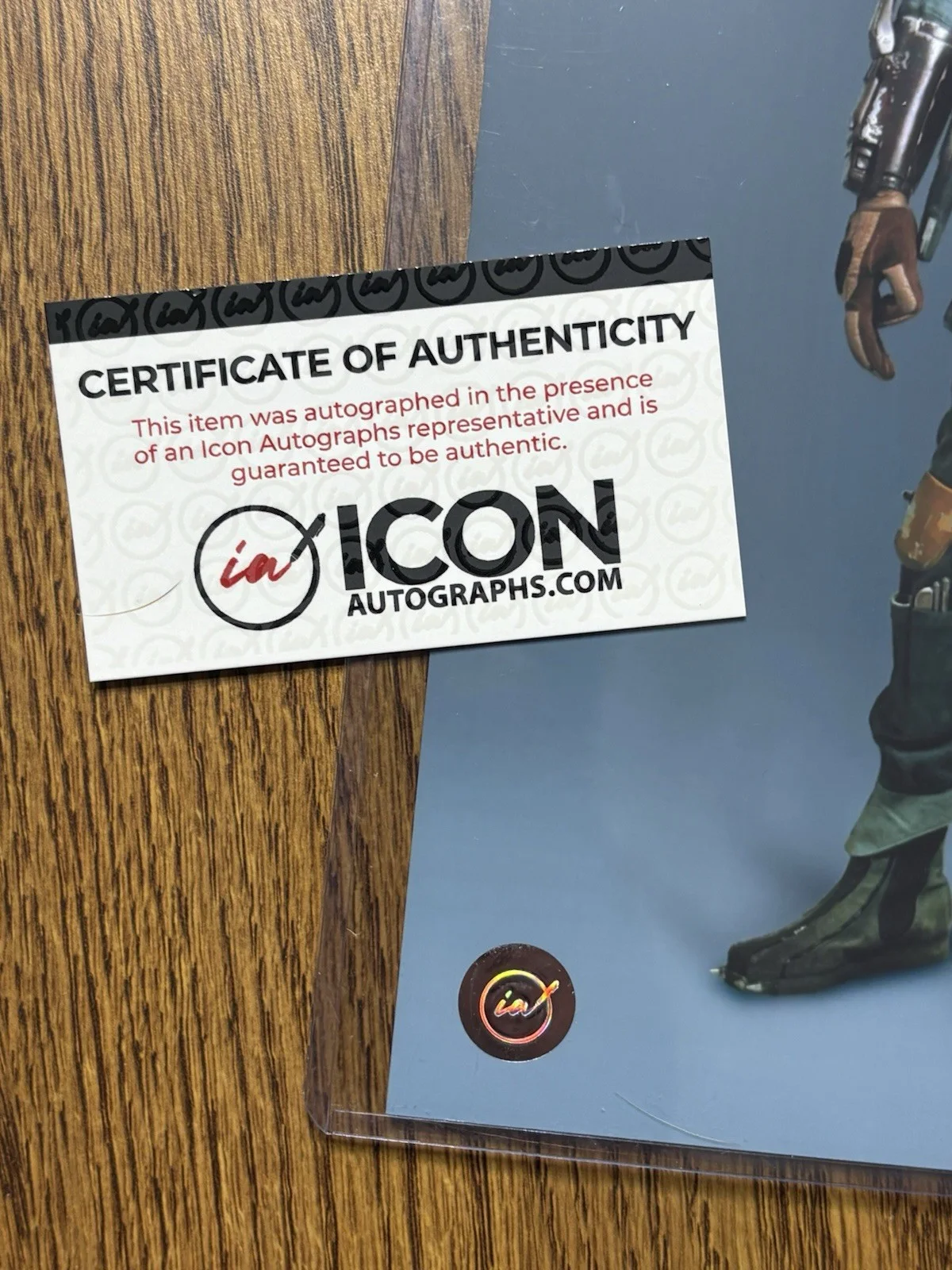 Daniel Logan — Daniel Logan Star Wars Episode II Young Boba Fett Signed 8x10 Photo COA, изображение 3