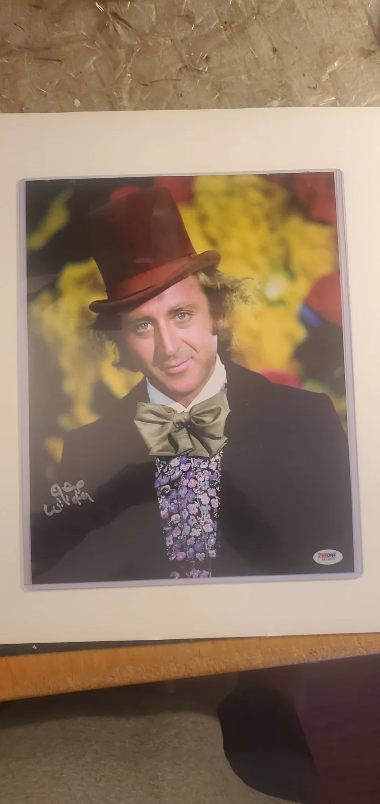 GENE WILDER Signed 11x14 Authentic Autograph "WILLY WONKA" PSA/DNA COA, изображение 3
