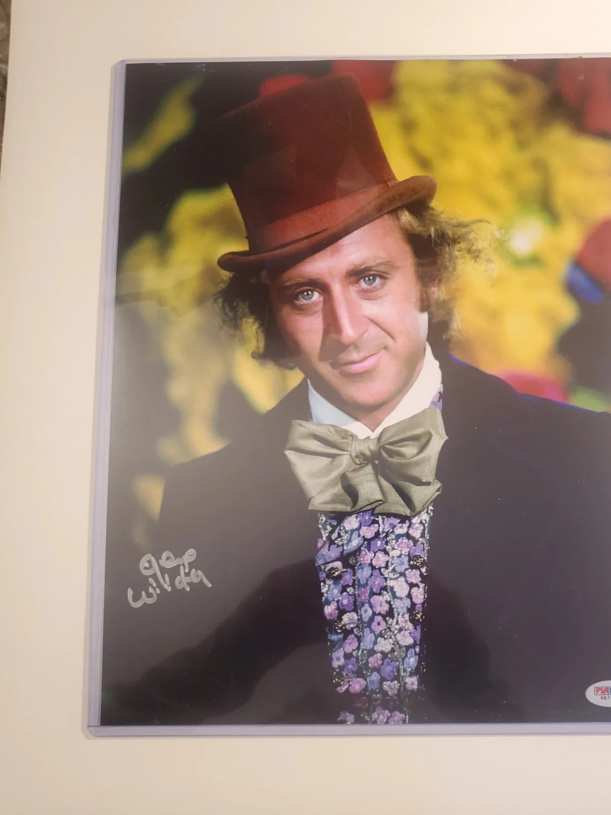 GENE WILDER Signed 11x14 Authentic Autograph "WILLY WONKA" PSA/DNA COA, изображение 5