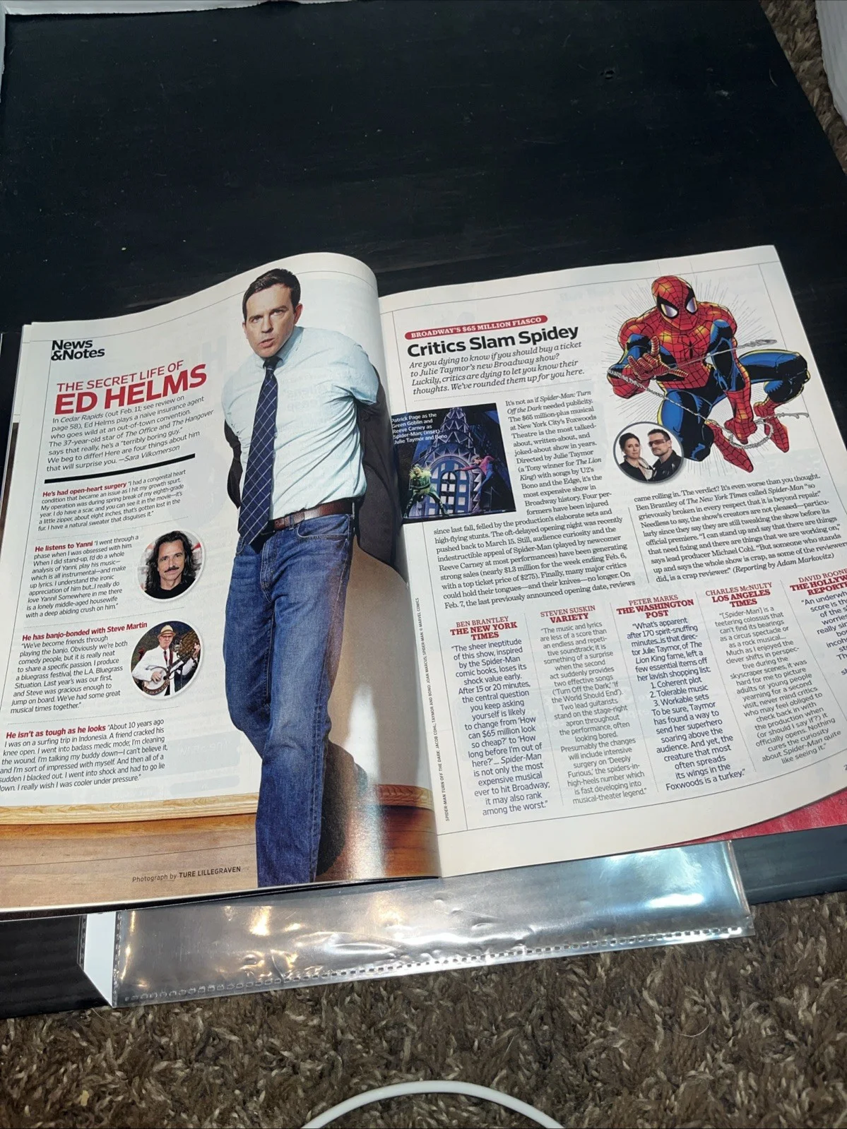 CHRIS PRATT AZIZ ANSARI ROB LOWE NICK OFFERMAN PLAZA PARKS & REC MAGAZINE VG, изображение 4
