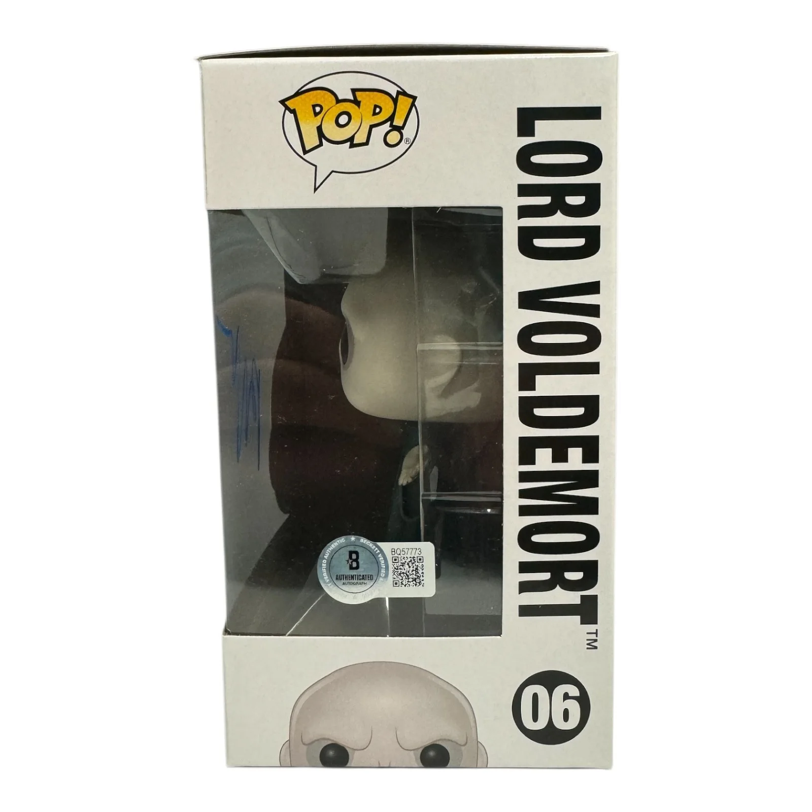 Ralph Fiennes — Ralph Fiennes Signed Autograph Harry Potter Funko Pop 06 BAS Beckett, изображение 2