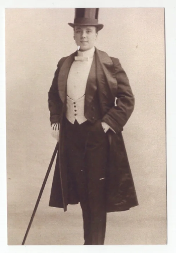 Hetty King (1883-1972) Signed Page + Photo/ Autographed Male Impersonator, Actor, изображение 2