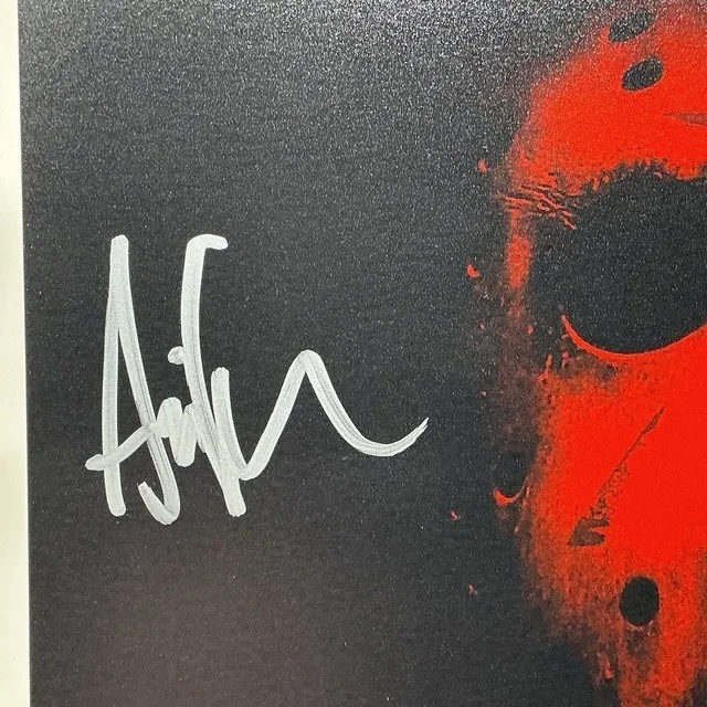Ari Lehman Autographed Friday The 13th Jason Voorhees 8X10 Photo OC Marketing, изображение 2