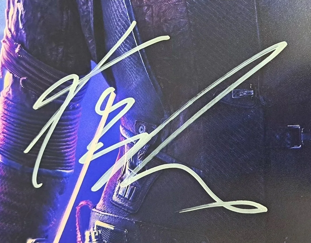 KAREN GILLAN as NEBULA Signed Gaurdians of the Galaxy 11x14 Photo Beckett Marvel, изображение 3
