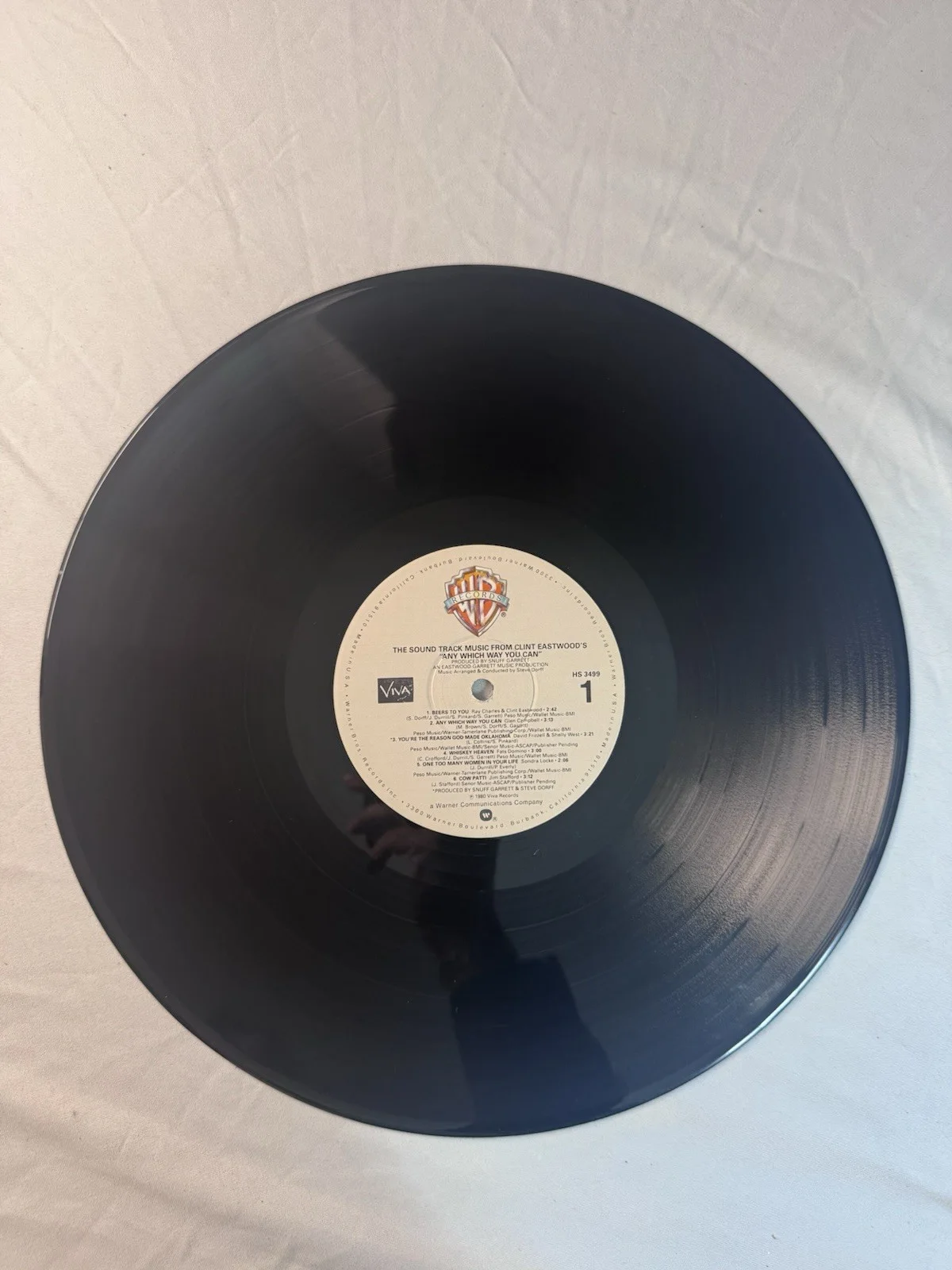 GLEN CAMPBELL "Any Which Way You Can" Soundtrack w/Vinyl, image 3