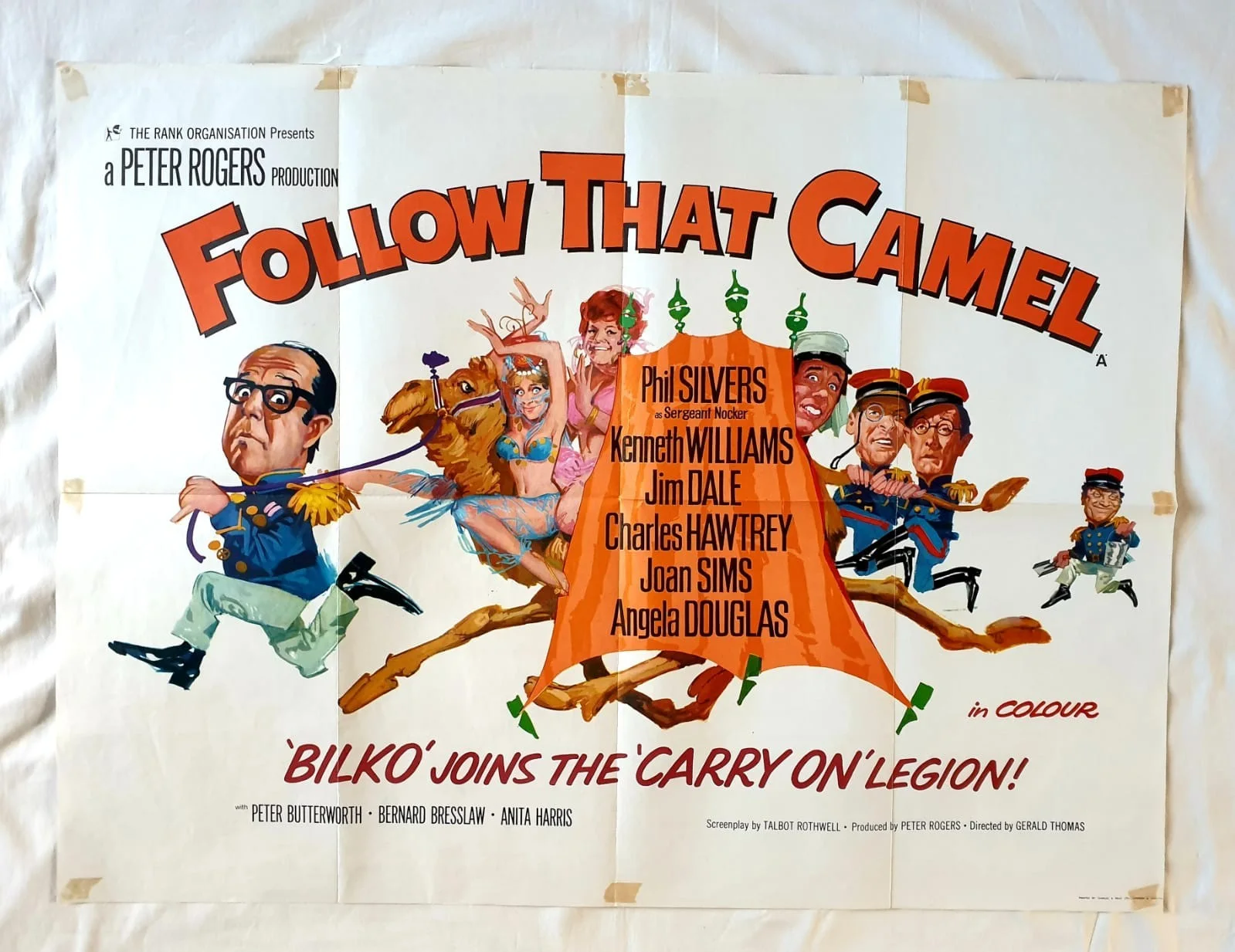 CARRY ON ORIGINAL UK QUAD 16 POSTERS 30x 40 "LINEN,FOLDED ROLLED, изображение 3