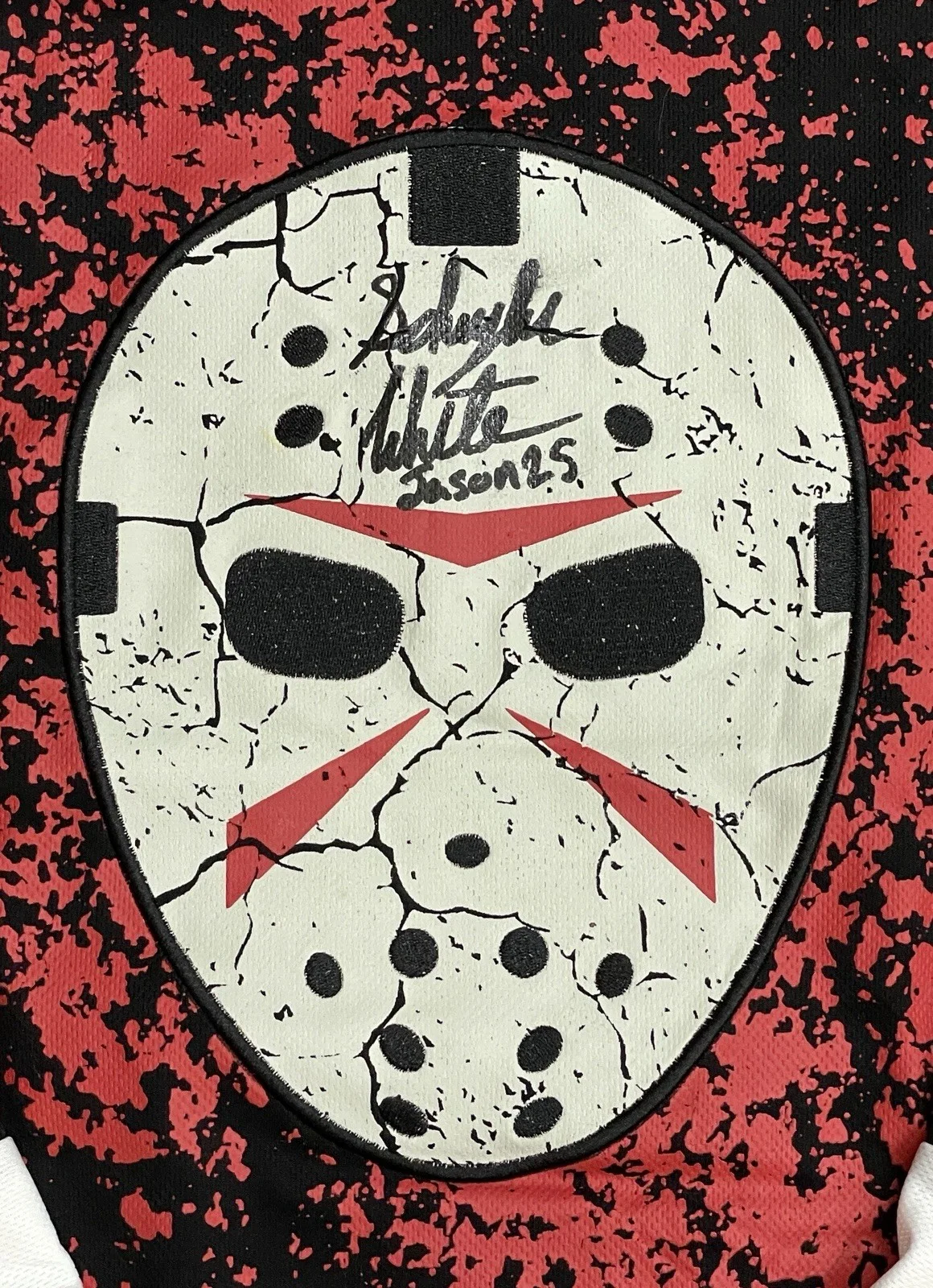 Schuyler White — Jason Voorhees Signed Jason Universe Jersey Schuyler White Friday the 13th JSA, image 2