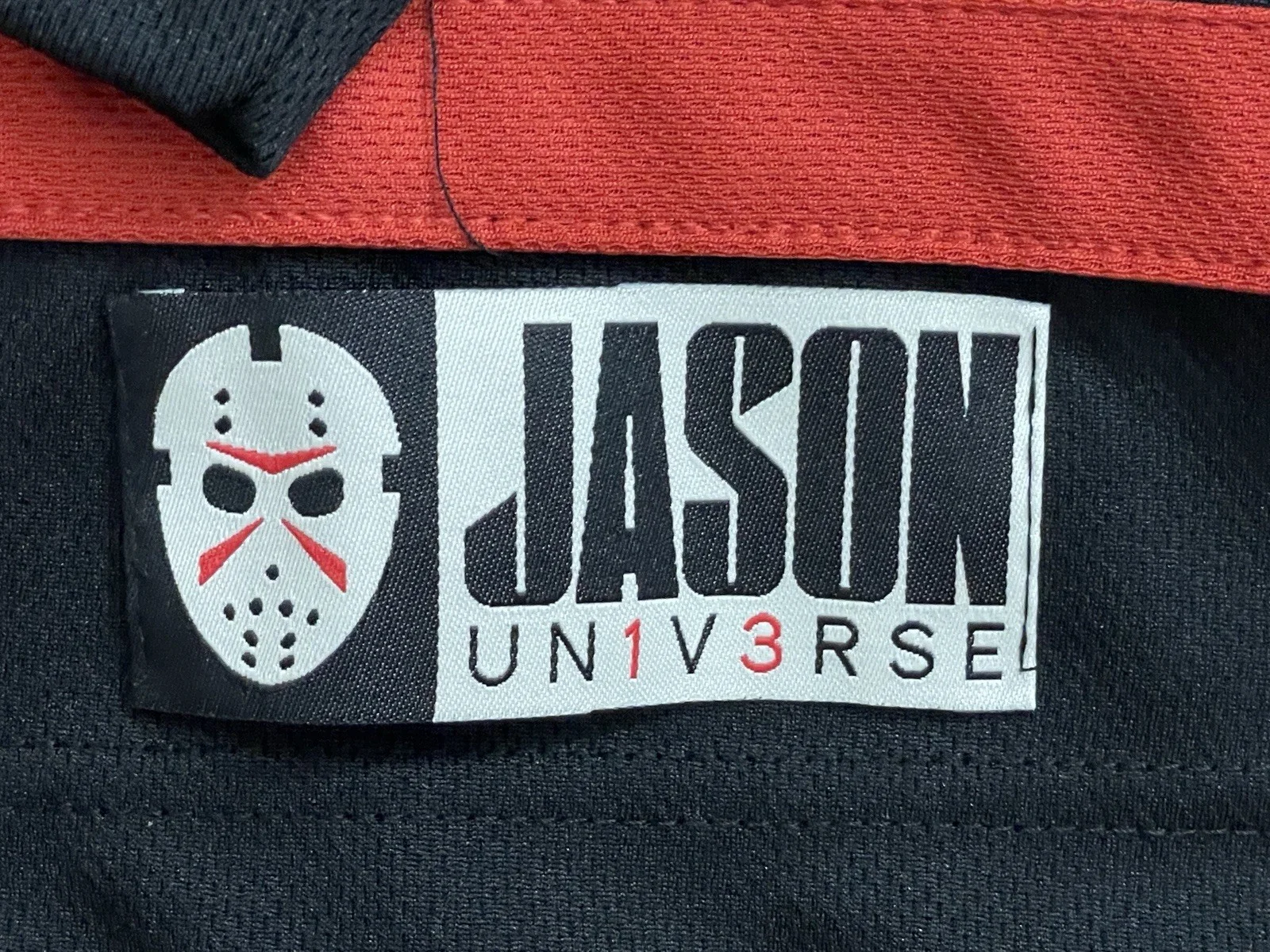Schuyler White — Jason Voorhees Signed Jason Universe Jersey Schuyler White Friday the 13th JSA, image 4