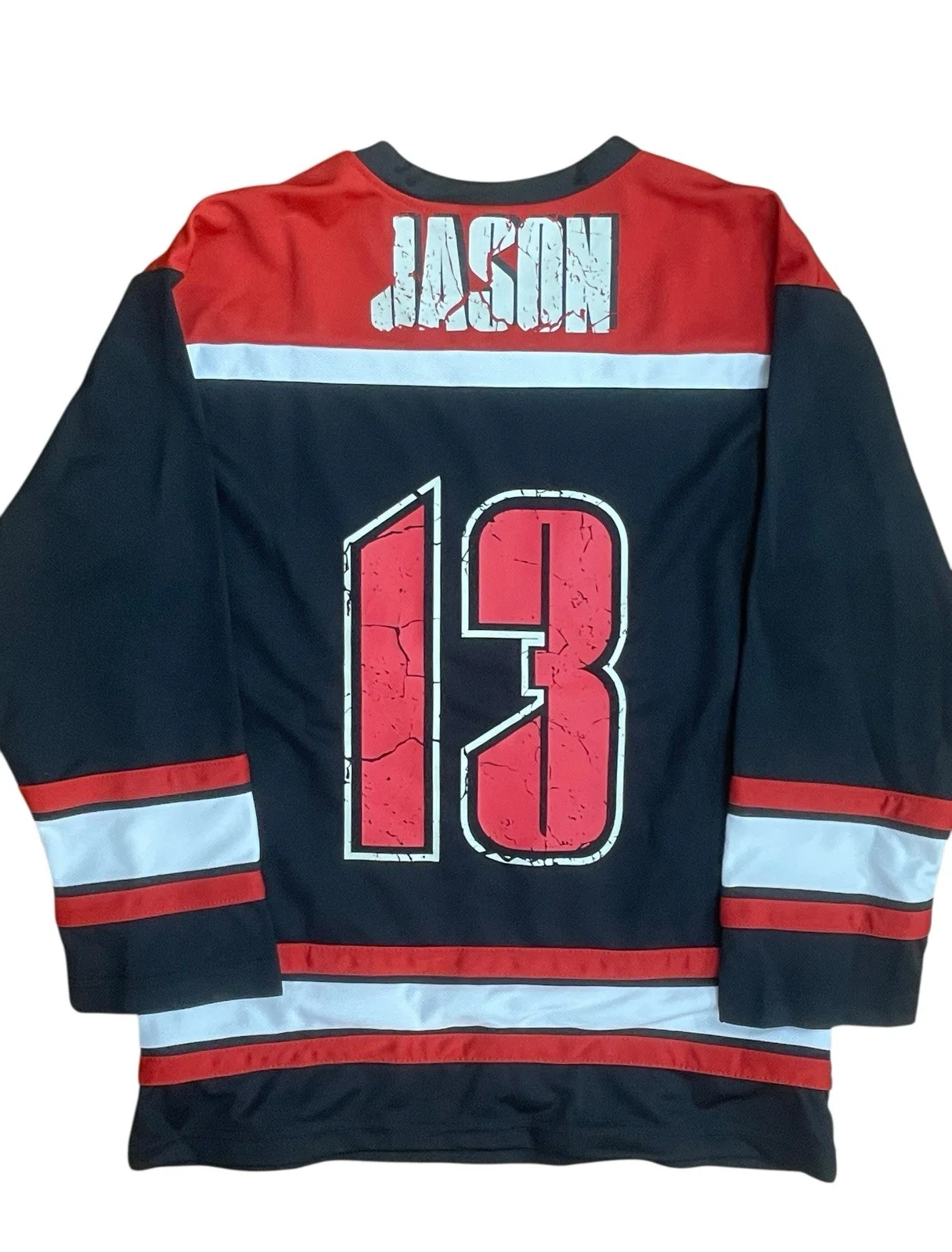 Schuyler White — Jason Voorhees Signed Jason Universe Jersey Schuyler White Friday the 13th JSA, image 5