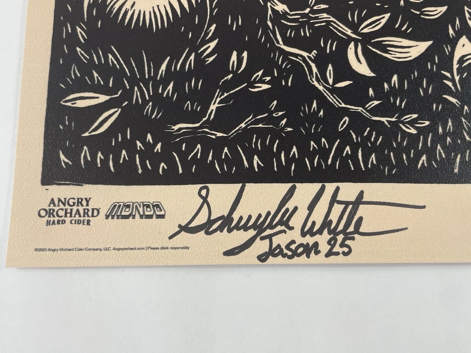 Schuyler White — Jason Voorhees Signed SDCC poster Schuyler White Friday the 13th Sweet Revenge, изображение 2