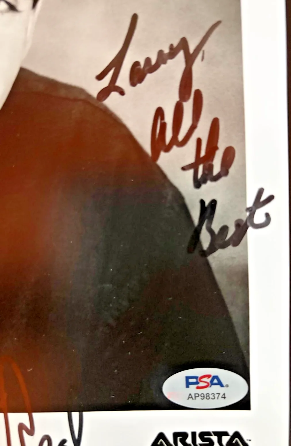Brad Paisley — BRAD PAISLEY SIGNED 8X10 PHOTO WHISKEY LULLABY COUNTRY MUSIC REMIND ME PSA, изображение 3