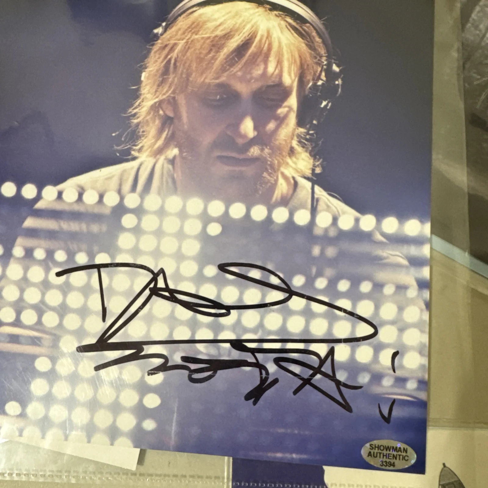 DJ David Guetta Signed Autograph, image 2