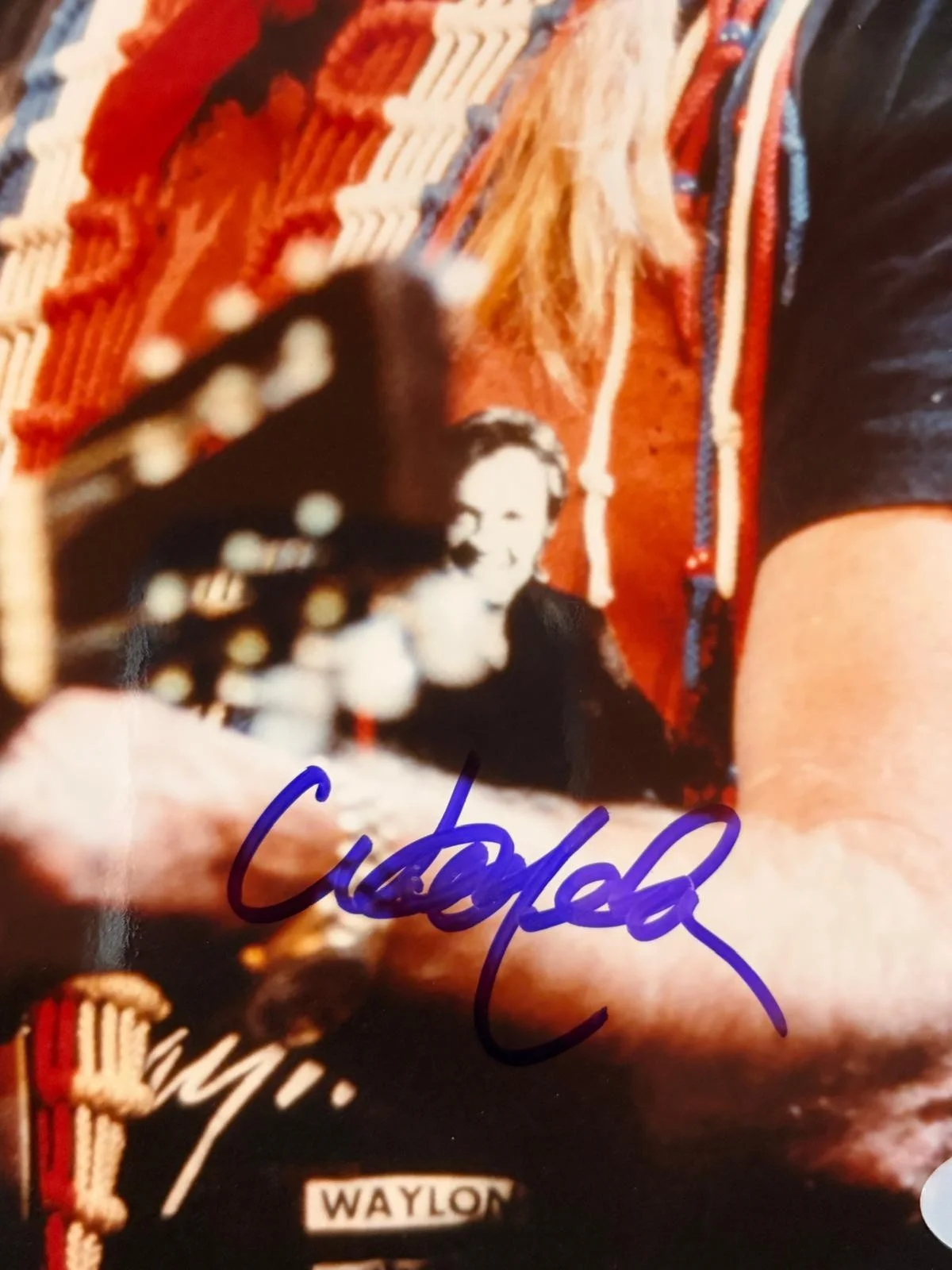 Willie Nelson — WILLIE NELSON SIGNED AUTOGRAPH 8X10 PHOTO FULL AUTOGRAPH VINTAGE RARE PSA COA X, image 2