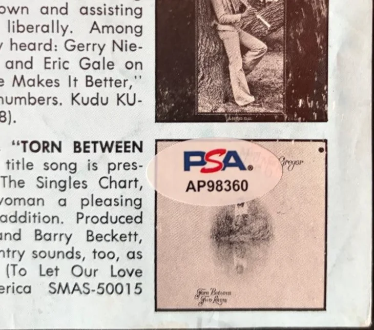 Robin Trower — ROBIN TROWER SIGNED AUTOGRAPHED 11X14 MAGAZINE PAGE BILLBOARD PARAMOUNTS PSA, image 3
