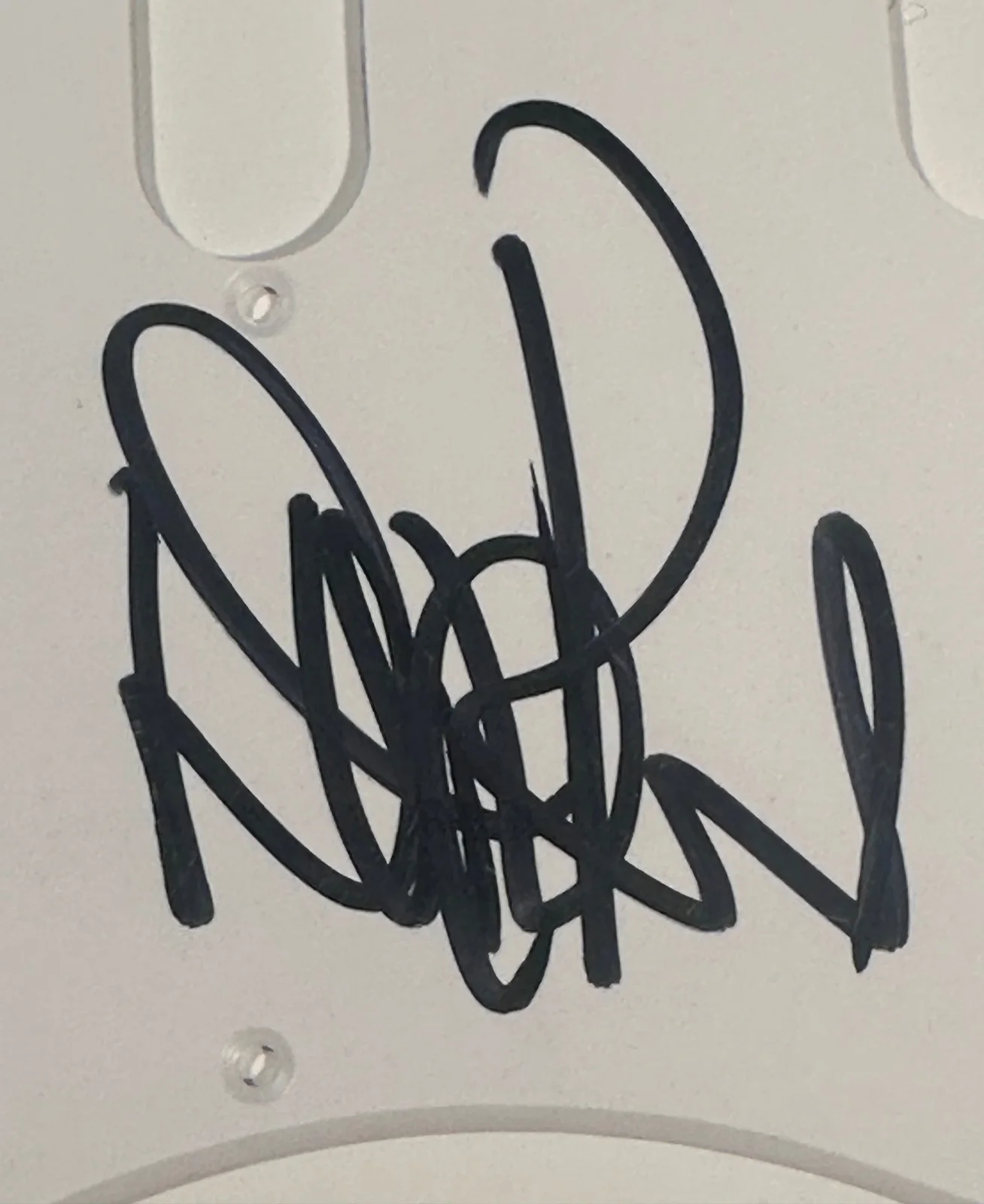 Doug Pinnick Signed King’s X Guitar Pickguard PSA Beckett, image 2