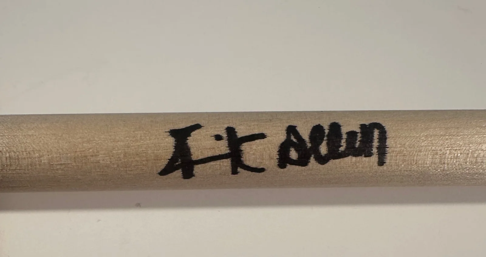 Rick Allen Signed Def Leppard Drumstick ACOA, image 2