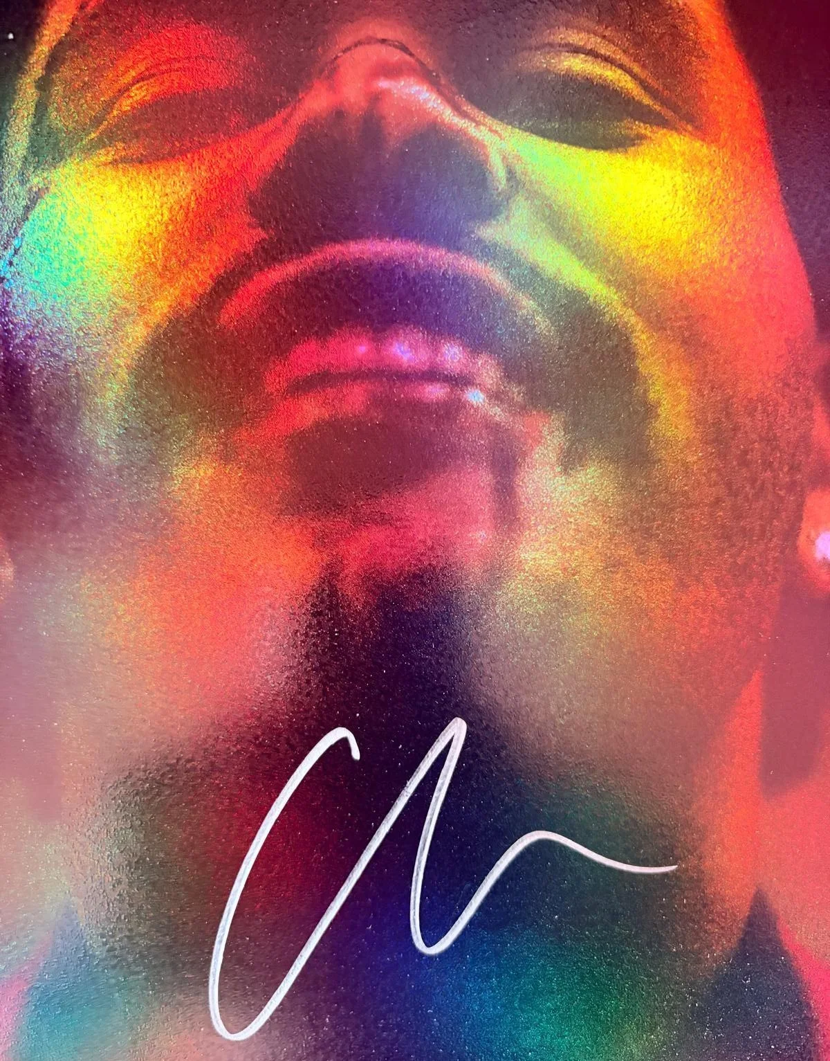 The Weeknd — THE WEEKND SIGNED AUTOGRAPHED ALBUM COVER AFTER HOURS ALONE AGAIN RARE JSA COA, изображение 2