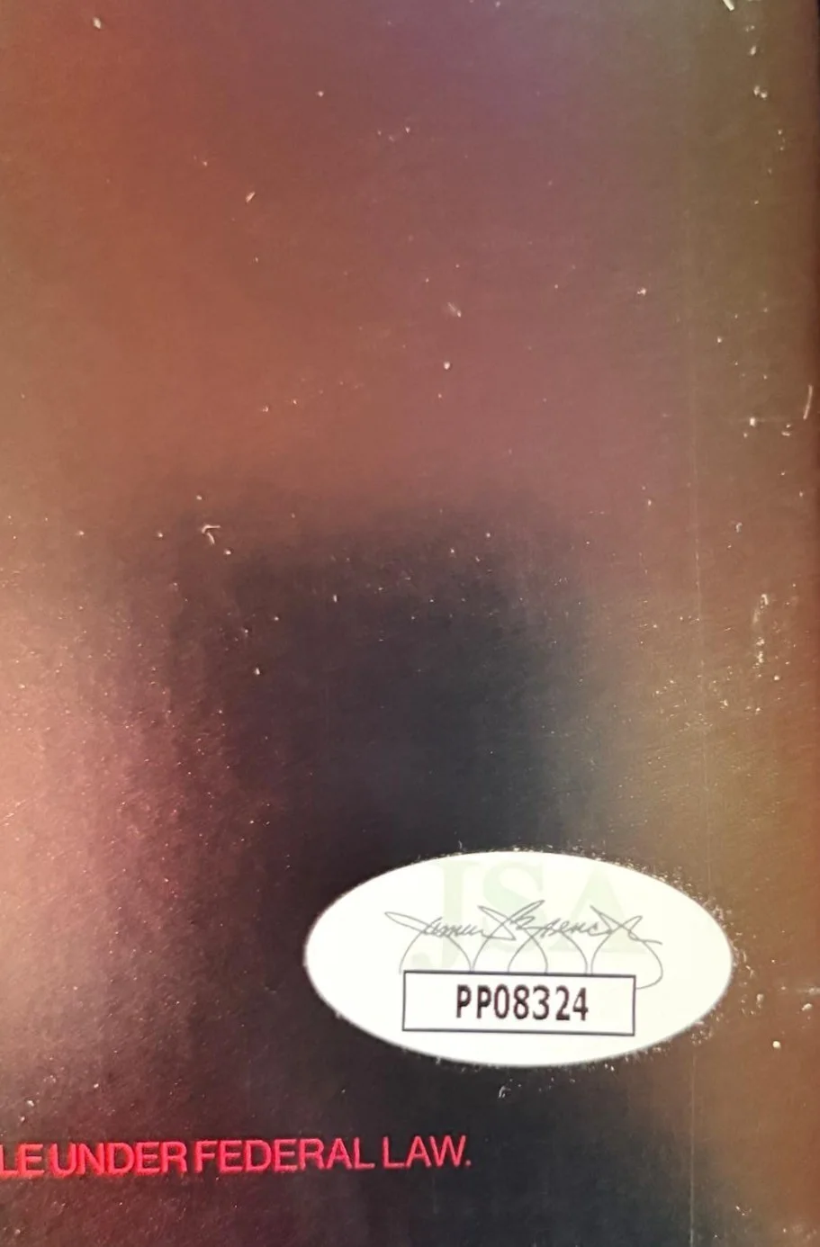 The Weeknd — THE WEEKND SIGNED AUTOGRAPHED ALBUM COVER AFTER HOURS ALONE AGAIN RARE JSA COA, изображение 3