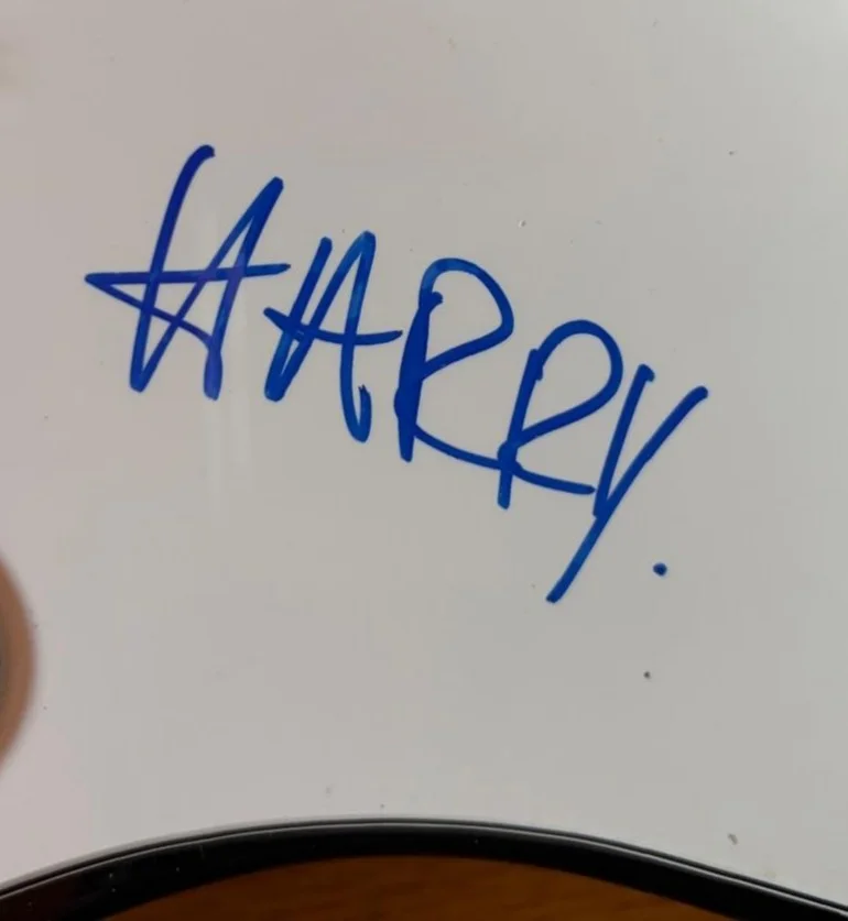 Harry Styles — HARRY STYLES SIGNED AUTOGRAPHED TELECASTER GUITAR ONE DIRECTION MELON SUGAR JSA, image 3