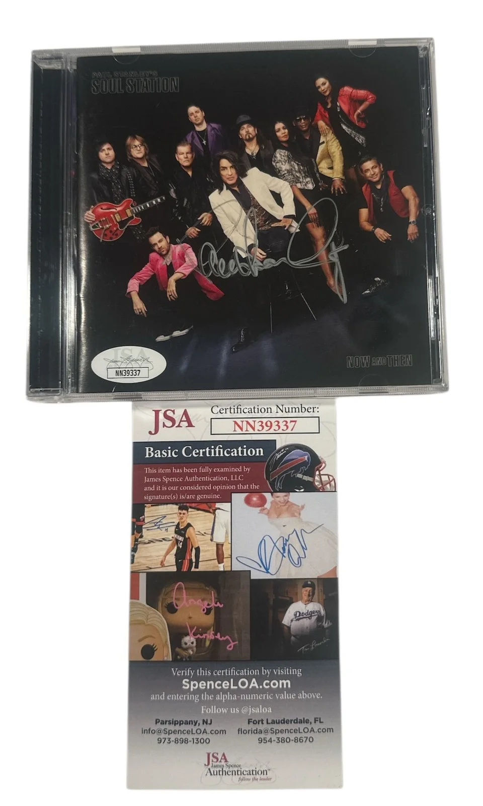 Paul Stanley Signed Soul Station CD Booklet JSA, image 3