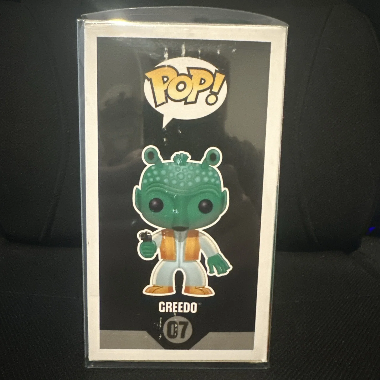 Paul Blake — Funko POP Star Wars PAUL BLAKE Signed/Autographed 07 Greedo, image 2