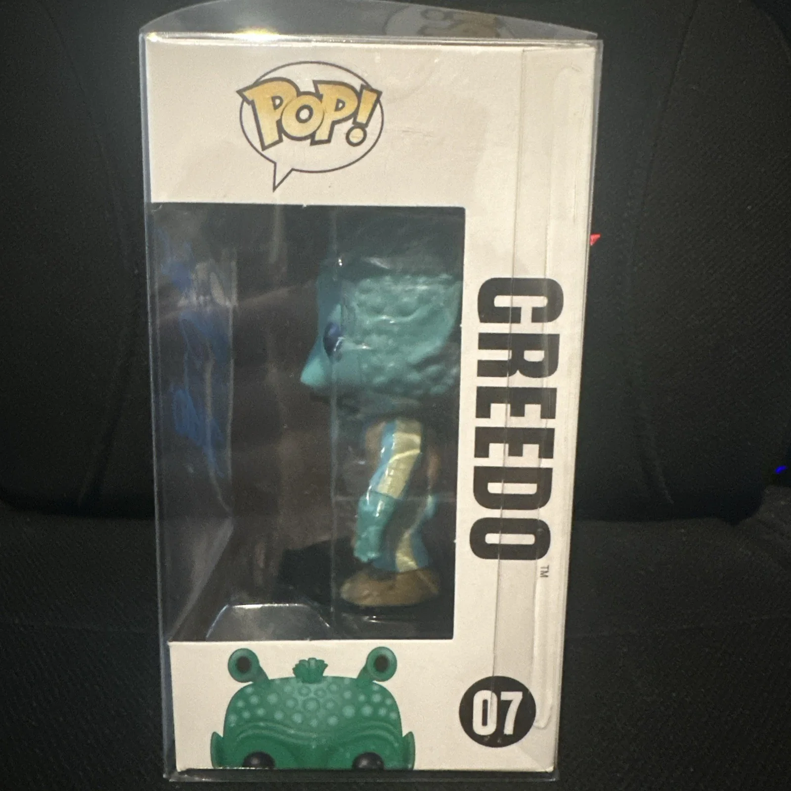 Paul Blake — Funko POP Star Wars PAUL BLAKE Signed/Autographed 07 Greedo, image 4