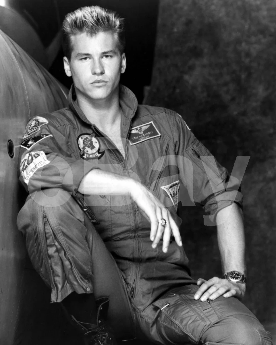 Top Gun (1986) Val Kilmer 16x12 Photo Poster Print, image 4